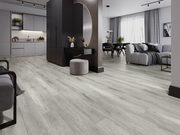 Mexen Boone mostră de panouri vinilice 1240 x 182 mm SPC 6,5 mm, substrat IXPE 1,5 mm, 4 V-Fuga, Stejar - F1054-S