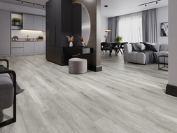 Mexen Boone SPC 6,5 mm vastag vinyl padló panel minta, IXPE alátét 1,5 mm, 4 V-fuga, Tölgy - F1054-S