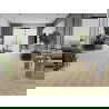 Mexen Charlotte probă paneli vinilici 1240 x 182 mm SPC 6,5 mm, substrat IXPE 1,5 mm, 4 V-Fuga, Stejar - F1055-S