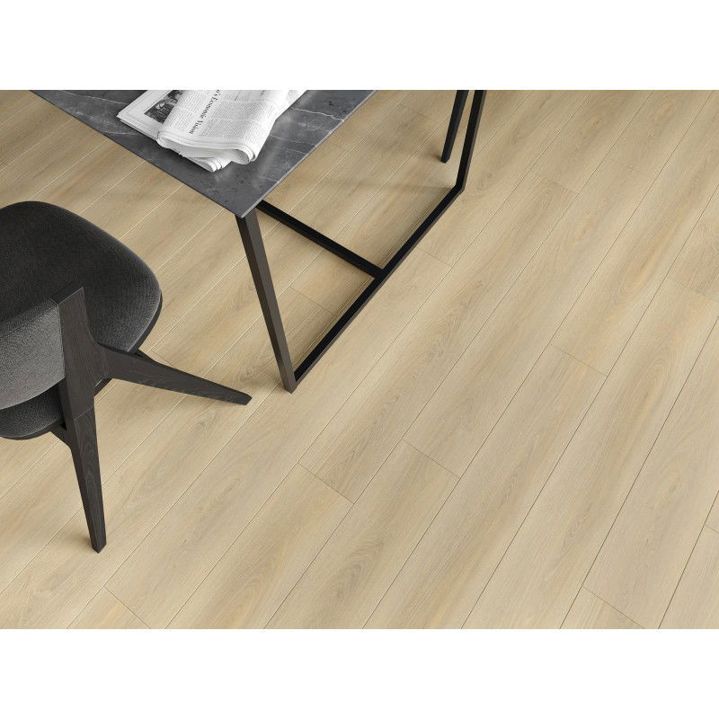 Mexen Kinston vinyl padló panel minta 1240 x 182 mm SPC 6,5 mm, IXPE alátét 1,5 mm, 4 V-fuga, Tölgy - F1057-S