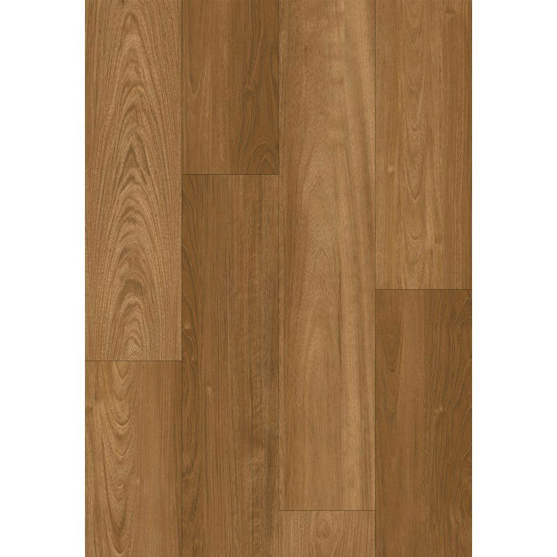 Mexen Overland Park probă de panouri vinilice SPC 6,5 mm, suport IXPE 1,5 mm, 4 V-Fugă, Jatoba - F1067-S