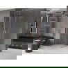 Cabina de duș culisantă Mexen Velar L Duo 80 x 80 cm, transparent, auriu periat - 871-080-080-02-03-55