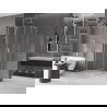 Cabină de duș glisantă Mexen Velar L Duo 100 x 100 cm, transparentă, nichel periat - 871-100-100-02-03-97