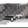 Cabină de duș glisantă Mexen Velar L Duo 80 x 80 cm, înghețat, crom - 871-080-080-02-33-01