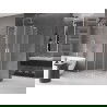 Cabină de duș glisantă Mexen Velar L Duo 80 x 80 cm, înghețat, crom - 871-080-080-02-33-01