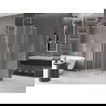 Mexen Velar L Duo cabină de duș glisantă 80 x 80 cm, înghețat, nichel periat - 871-080-080-02-33-97