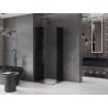 Mexen Velar L Duo tolóajtós zuhanykabin 90 x 90 cm, grafit, gun metal - 871-090-090-02-43-95