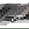 Mexen Velar L Duo cabină de duș glisantă 100 x 100 cm, grafit, crom - 871-100-100-02-43-01