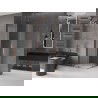 Mexen Velar L Duo cabină de duș glisantă 100 x 100 cm, mat, aur roz - 871-100-100-02-33-60