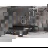 Mexen Velar L Duo cabină de duș glisantă 100 x 100 cm, înghețată, cupru periat - 871-100-100-02-33-65