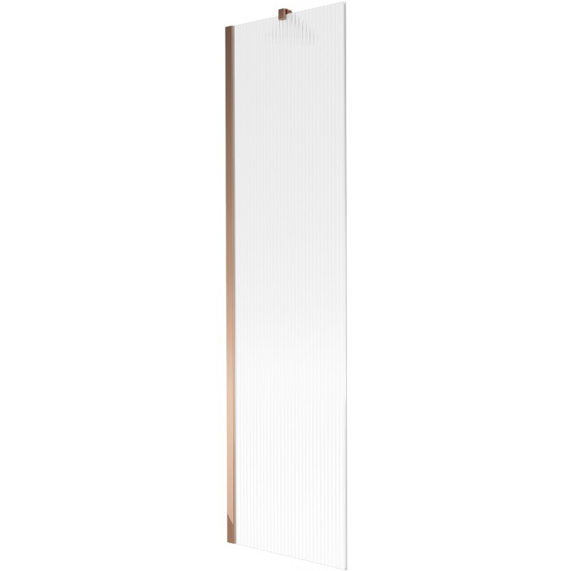 Mexen Next paravan cadă 1-batant 50 x 150 cm, dungi, aur roz - 895-050-000-00-09-60