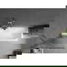 Mexen Next paravan de baie 1-panou 60 x 150 cm, dungi, crom - 895-060-000-00-09-01