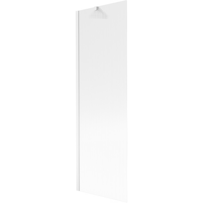 Mexen Next paravan cadă de baie 1-pliabil 60 x 150 cm, dungi, alb - 895-060-000-00-09-20