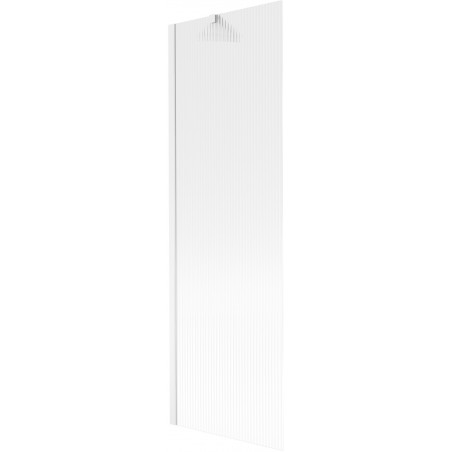 Mexen Next paravan cadă de baie 1-pliabil 60 x 150 cm, dungi, alb - 895-060-000-00-09-20