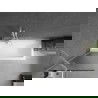 Mexen Next paravan cadă de baie 1-pliabil 60 x 150 cm, dungi, alb - 895-060-000-00-09-20
