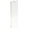 Mexen Next paravan cadă 1-batant 60 x 150 cm, dungi, auriu - 895-060-000-00-09-50
