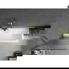 Mexen Next 1-szárnyú kádparaván 60 x 150 cm, csíkos, arany - 895-060-000-00-09-50