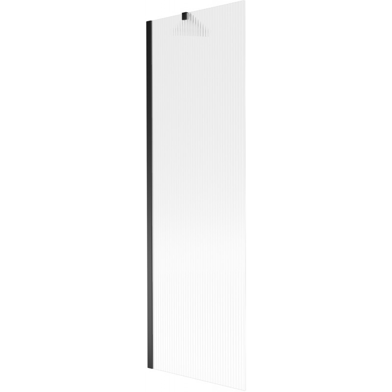 Mexen Next paravan pentru cadă cu 1 canat 60 x 150 cm, dungi, negru - 895-060-000-00-09-70