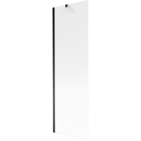 Paravan cadă Mexen Next, 1-panou, 60 x 150 cm, dungi, negru - 895-060-000-00-09-70