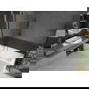 Paravan cadă Mexen Next, 1-panou, 60 x 150 cm, dungi, negru - 895-060-000-00-09-70