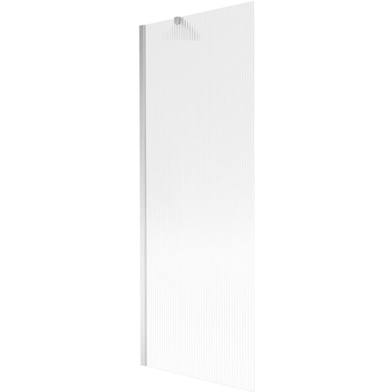 Mexen Next egyajtós kádparaván 70 x 150 cm, csíkos, króm - 895-070-000-00-09-01