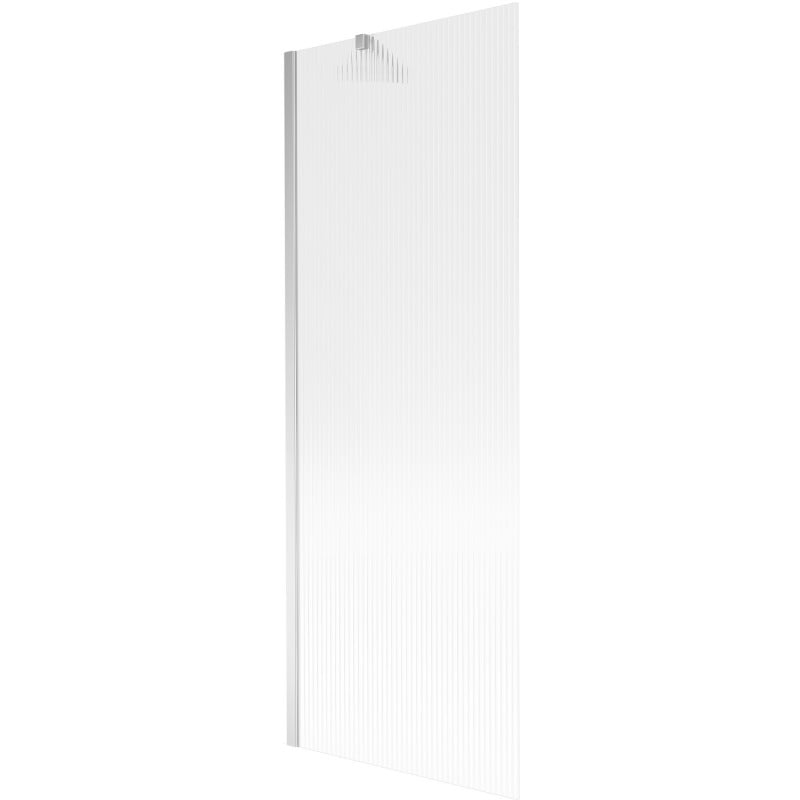 Mexen Next parawan nawannowy 1-skrzydłowy 70 x 150 cm, prążki, chrom - 895-070-000-00-09-01