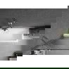 Mexen Next paravan de baie 1 panou 70 x 150 cm, dungi, crom - 895-070-000-00-09-01