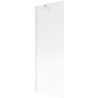Mexen Next paravan de cadă cu un singur panou 70 x 150 cm, dungi, alb - 895-070-000-00-09-20