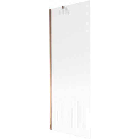 Paravan cadă Mexen Next, 1-panel, 70 x 150 cm, dungi, aur roz - 895-070-000-00-09-60