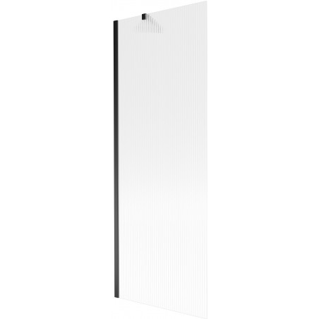 Paravan cadă Mexen Next 1-canat 70 x 150 cm, dungi, negru - 895-070-000-00-09-70