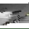 Paravan cadă Mexen Next 1-canat 70 x 150 cm, dungi, negru - 895-070-000-00-09-70