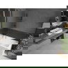 Mexen Next paravan de cadă 1-fluture 80 x 150 cm, dungat, negru - 895-080-000-00-09-70