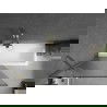 Mexen Next paravan de cadă cu 1 panou 90 x 150 cm, dungi, auriu - 895-090-000-00-09-50