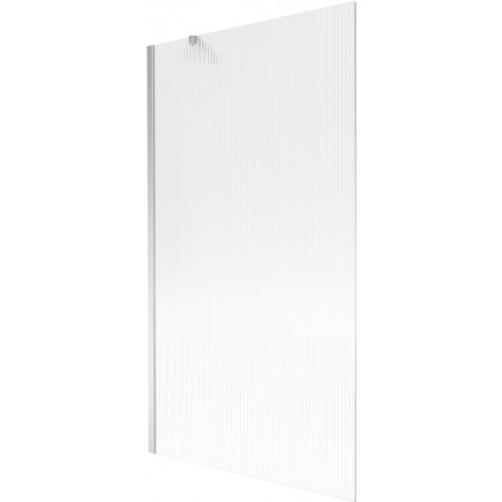 Mexen Next paravan cadă 1-batant 100 x 150 cm, dungi, crom - 895-100-000-00-09-01