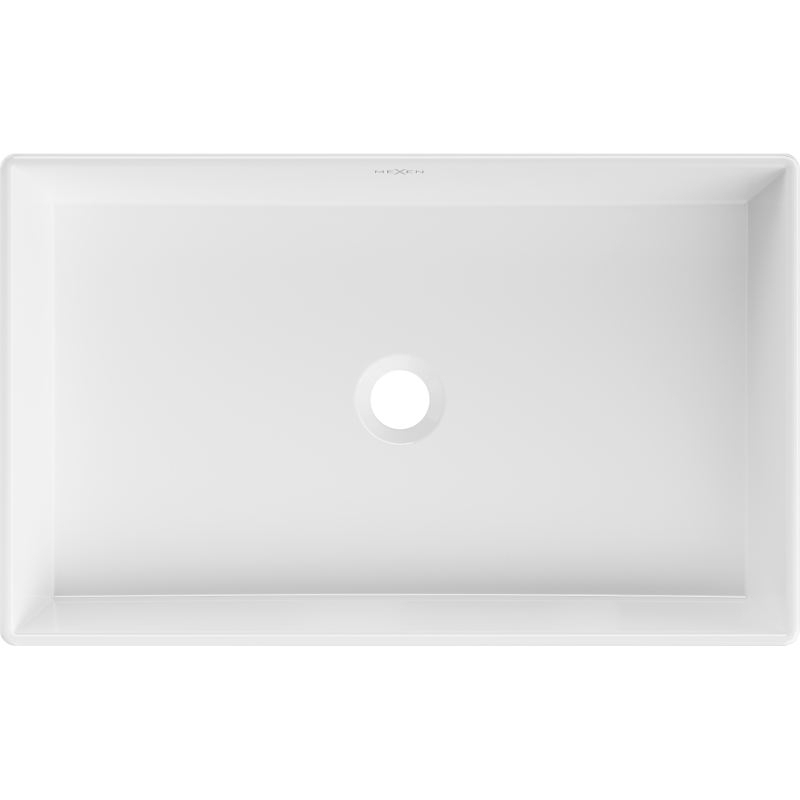 Mexen Goya munkalapra helyezett mosdókagyló 60 x 37 cm, fehér - 22186000