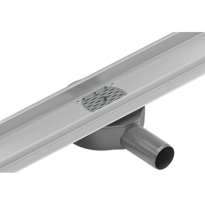 Mexen szifon szűrővel forgatható vonalmenti lefolyóhoz, szürke - 1010098