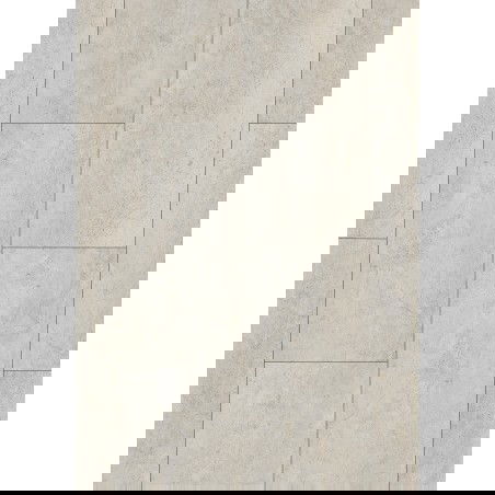 Mexen Baltic Grey vinil panel mintája 610 x 305 mm SPC 6,5 mm, IXPE aljzat 1,5 mm, 4 V-fugával, Trawertin - F1158-S
