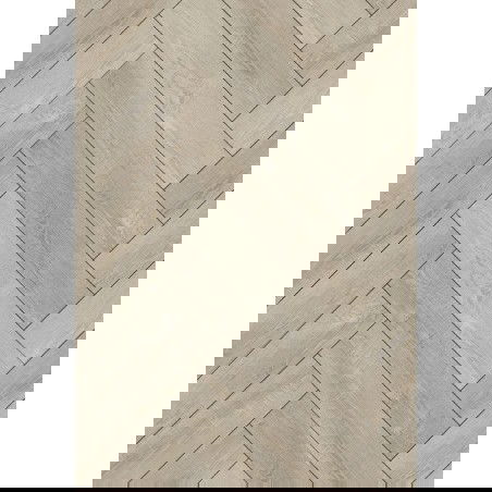 Mexen Parker vinyl panel minta jodełka 635 x 127 mm SPC 6,5 mm, IPEX alátét 1,5 mm, 4 V-Fuga, Dąb - F1166-S