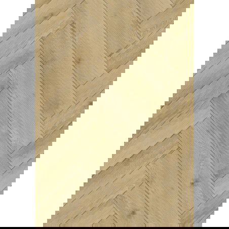 Mexen Charter Oak probă paneli vinilici jodeacă 635 x 127 mm SPC 6,5 mm, substrat 1,5 mm, 4 V-Fuga, Dăb - F1169-S