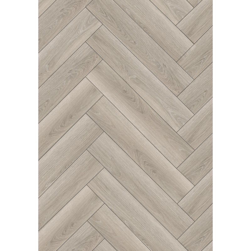 Mexen Wilson prăbă de panouri din vinil jodełka 635 x 127 mm SPC 6,5 mm, substrat IPEX 1,5 mm, 4 V-Fuga, Dăb - F1175-S