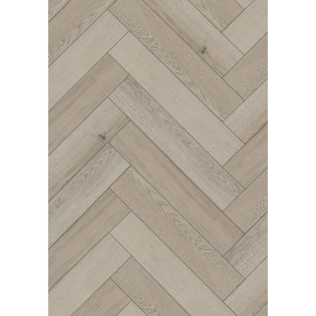 Mexen Wind Cave mostre de panouri din vinil jodełka 635 x 127 mm SPC 6,5 mm, substrat IXPE 1,5 mm, 4 V-Fuga, Dâmb - F1183-S