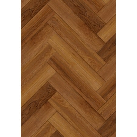 Mexen Lubbock probă panouri vinilice brad 635 x 127 mm SPC 6,5 mm, substrat IPEX 1,5 mm, 4 V-Fugă, Teak- F1186-S