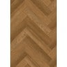 Mexen Overland Park vinyl padlóminta halcsont mintával 635 x 127 mm SPC 6,5 mm alátét 1,5 mm, 4 V-fuga, Jatoba - F1187-S