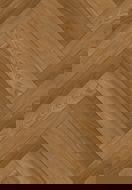 Mexen Overland Park jodełka 635 x 127 mm SPC 6,5 mm, 1,5 mm alátét, 4 V-Fuga, Jatoba - F1187-S