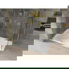 Mexen Omega tolóajtós zuhanykabin 140 x 80 cm, Átlátszó, Arany + zuhanytálca Flat - 825-140-080-50-00-4010