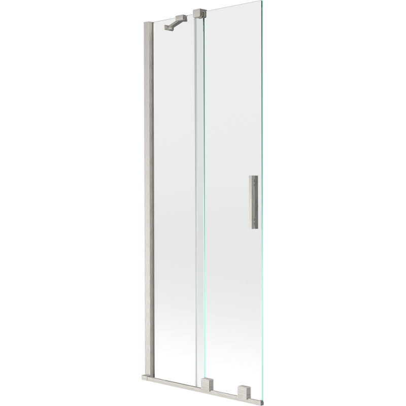 Mexen Velar paravan cadă 2-canate glisant 70 x 150 cm, transparent, nichel periat - 896-070-000-01-97