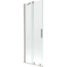 Mexen Velar paravan de cadă cu 2 aripi glisante 70 x 150 cm, transparent, nichel periat - 896-070-000-01-97
