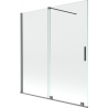 Mexen Velar 2-szárnyú toló zuhanykabin 150 x 150 cm, átlátszó, pisztolyfém - 896-150-000-01-95