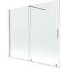 Mexen Velar paravan de baie cu 2 uși glisante 180 x 150 cm, transparent, nichel periat - 896-180-000-01-97