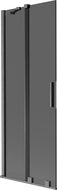 Mexen Velar paravan de cadă 2-canate glisant 75 x 150 cm, grafit, gun gray periat - 896-075-000-41-66